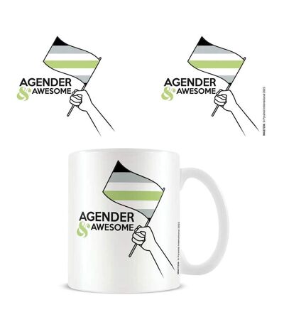 Pyramid International Agender Mug (White/Black/Green) (One Size) - UTPM4318