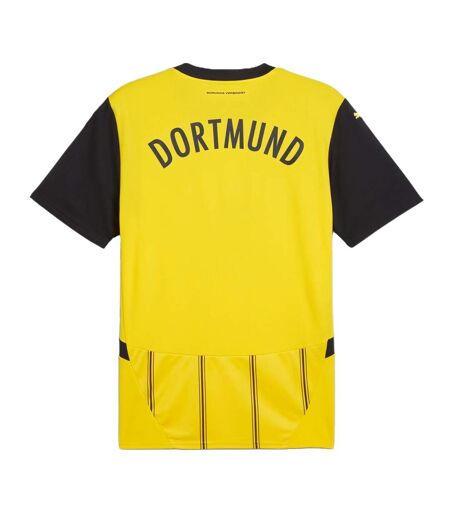 T-shirt Style Borussia Dortmund Home Replica Homme Jaune Noir Puma