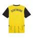 T-shirt Style Borussia Dortmund Home Replica Homme Jaune Noir Puma-3