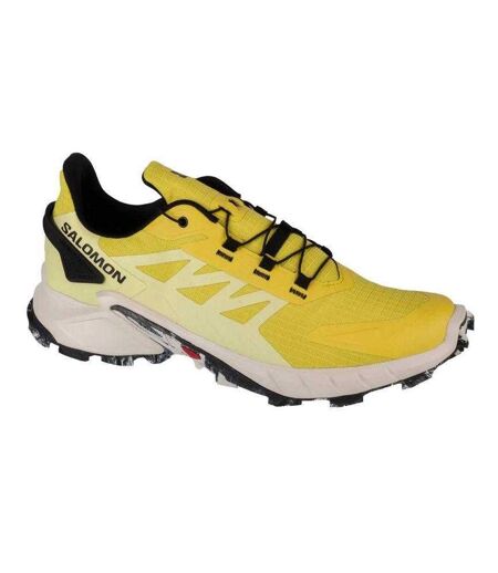Chaussures Course À Pied Supercross Homme Jaune Salomon