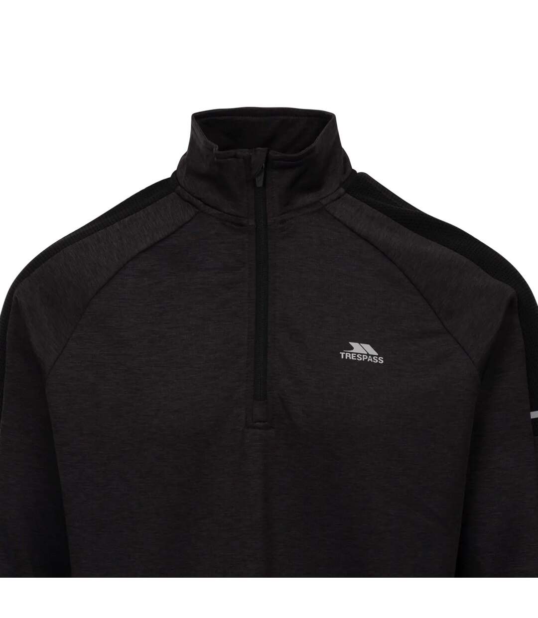 Haut De Sport Caldez Homme Noir Chiné Trespass-2
