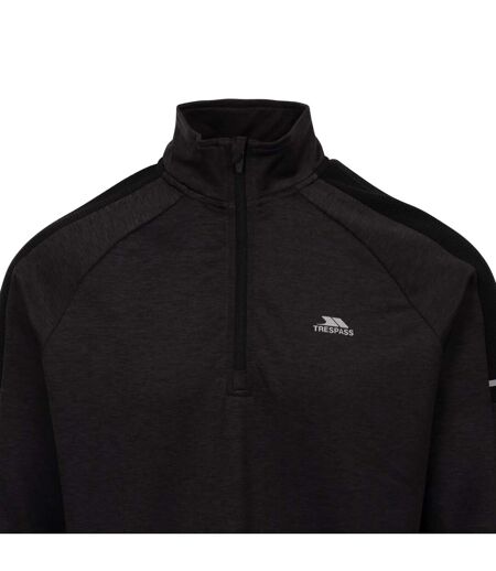 Haut De Sport Caldez Homme Noir Chiné Trespass