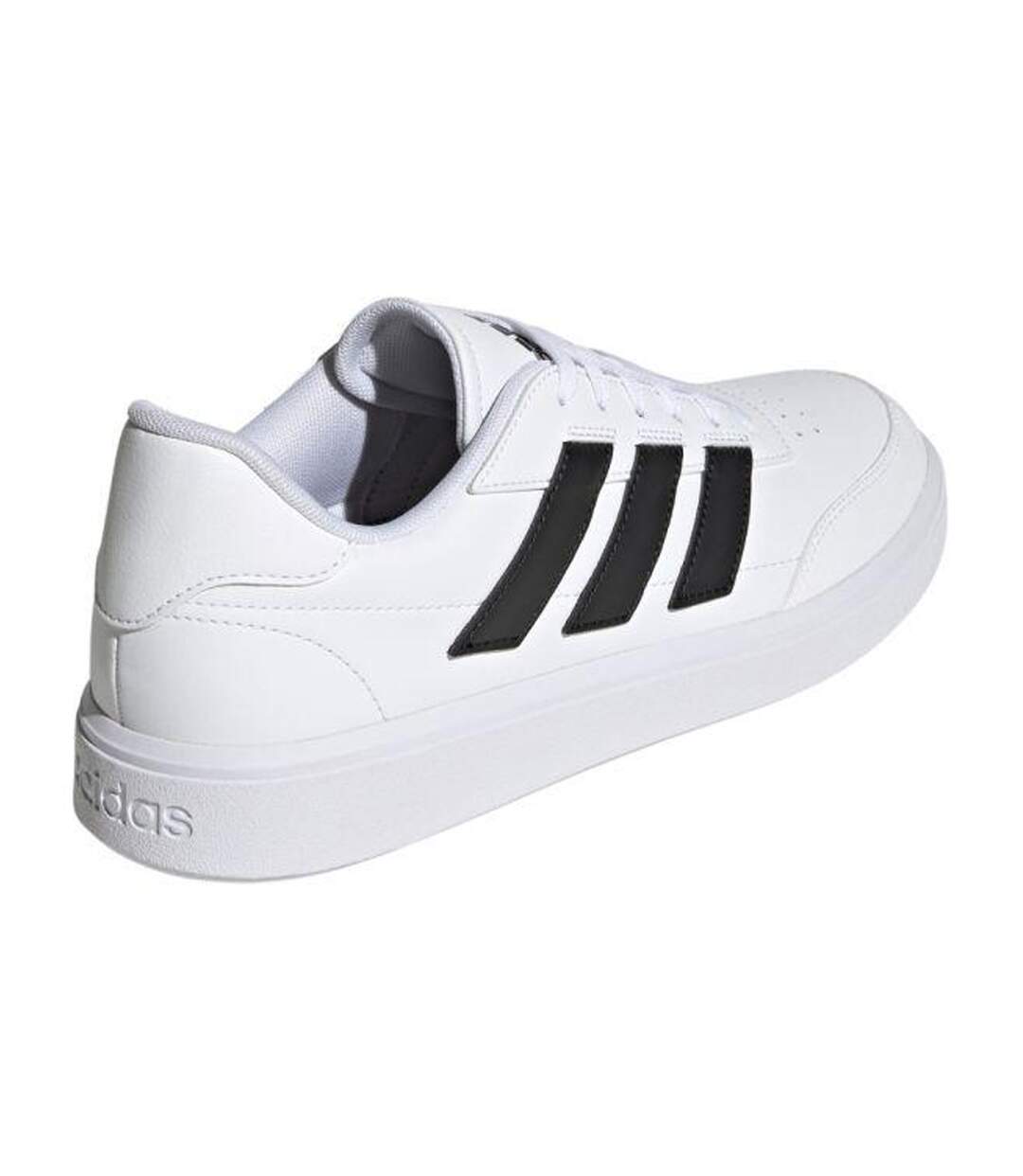 Baskets Courtblock Homme Blanc Noir Adidas-2