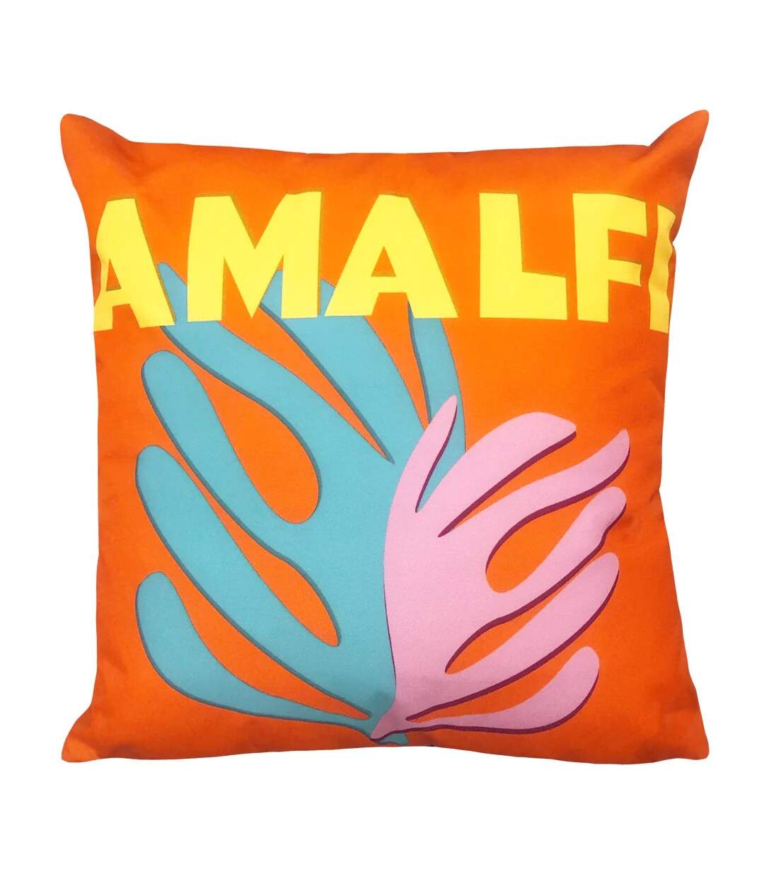 Amalfi outdoor cushion cover 43cm x 43cm orange/yellow/blue Furn-1