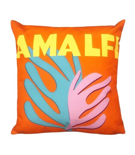 Amalfi outdoor cushion cover 43cm x 43cm orange/yellow/blue Furn