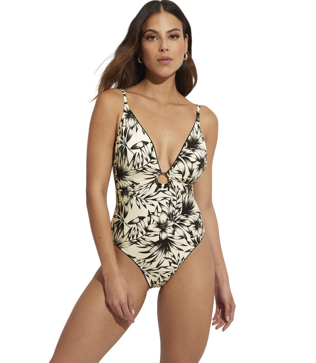 Maillot de bain une pièce triangle préformé Honolulu Selmark Mare-1