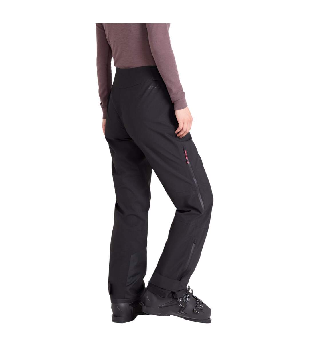 Womens/ladies Cortina Extreme 3 Layer Ski Trousers Black Mountain Warehouse-3