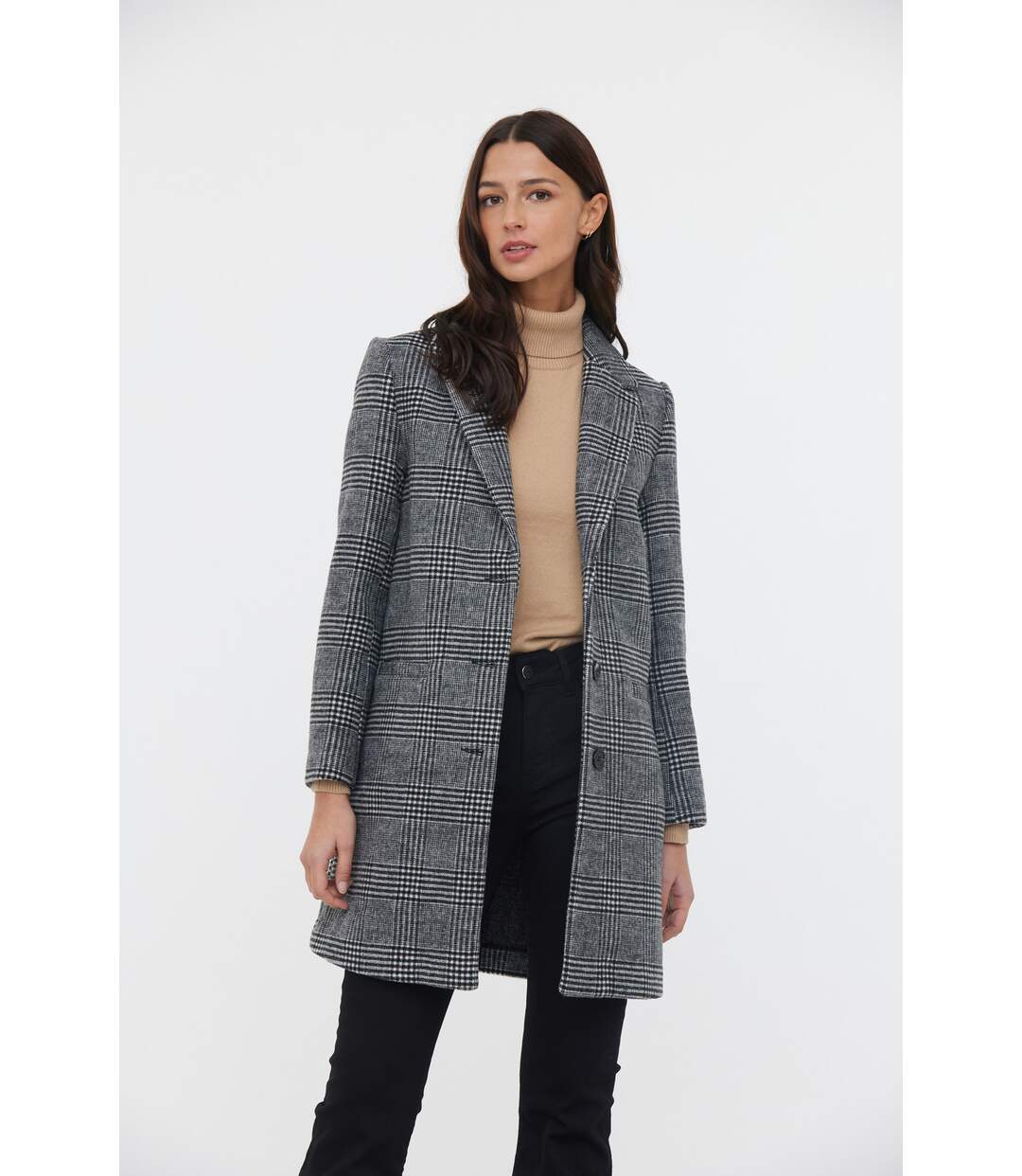 Manteau manches longues polyester regular FIDA-2