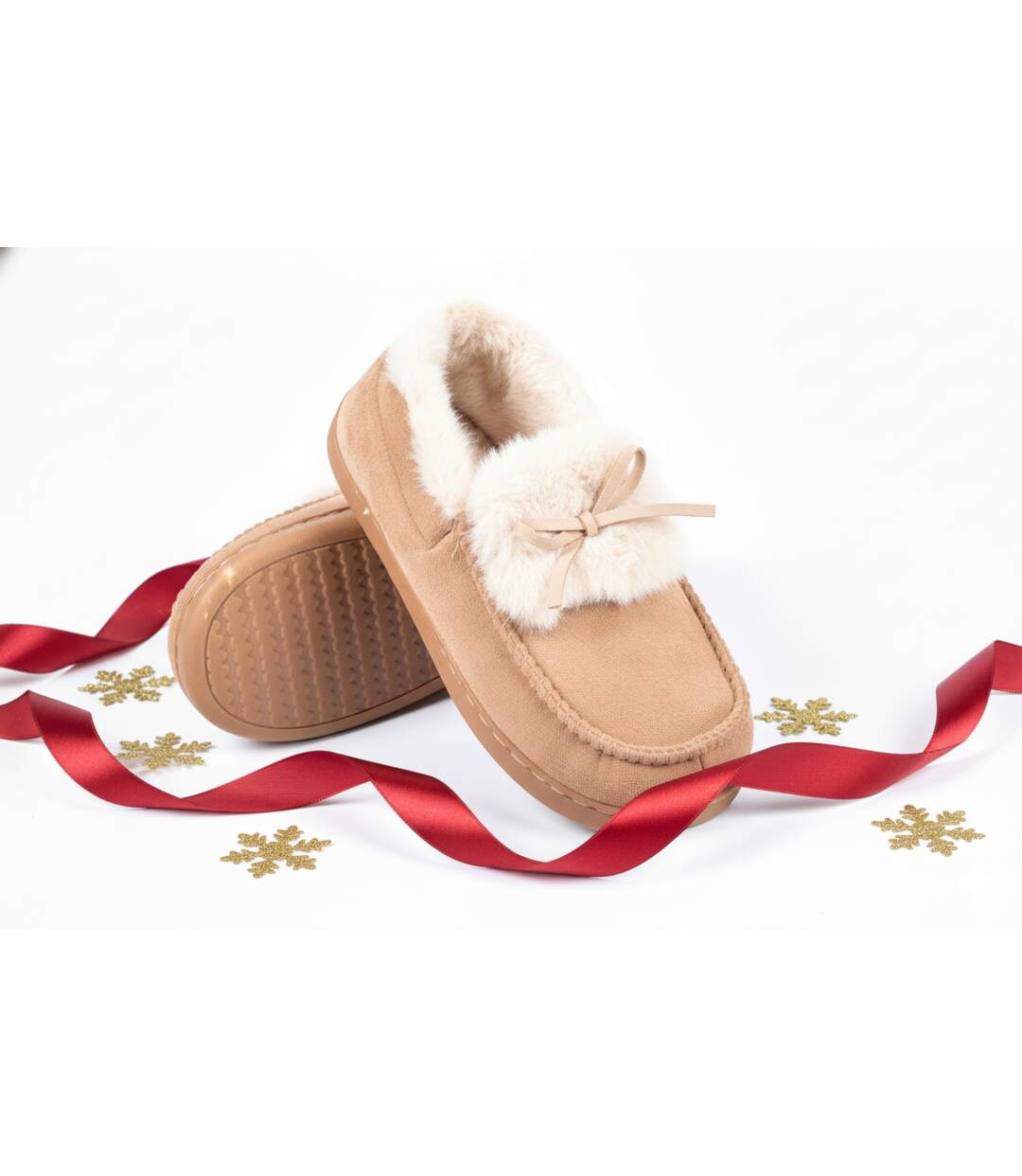 Pantoufles Charentaises femme Velours MD10154-5