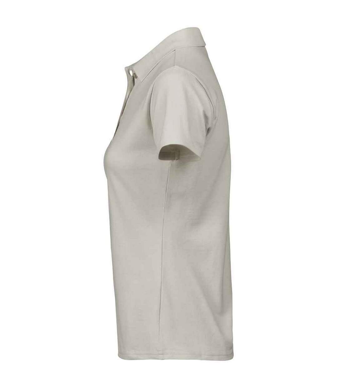 Womens/ladies Luxury Stretch Polo Shirt Cement Tee Jays-3