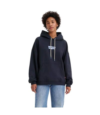 Sweat À Capuche Caravan Femme Bleu Marine Levis