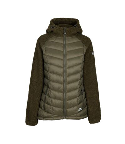 Veste hybride wando femme vert kaki Trespass