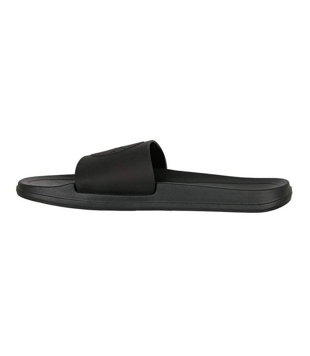 Mens Logo Flip Flops Black 4F-2