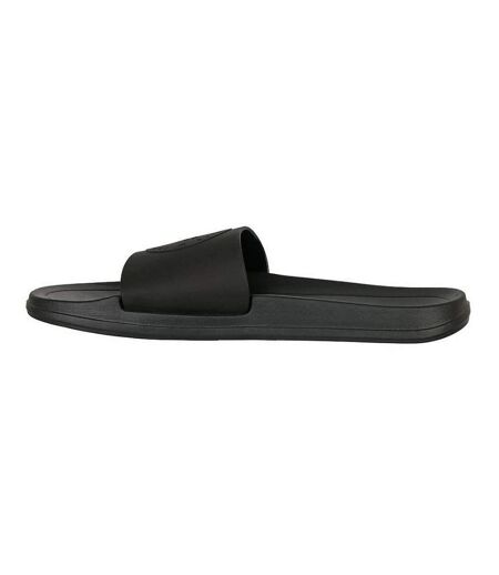 Mens Logo Flip Flops Black 4F