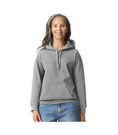 Unisex softstyle midweight hoodie cement Gildan
