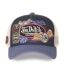 Casquette trucker avec filet et devant imprimé avec écussons Patches Vondutch-2