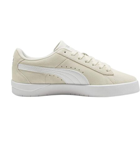 Womens/ladies Jada Suede Platform Trainers Vaporous Grey Puma