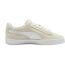 Womens/ladies Jada Suede Platform Trainers Vaporous Grey Puma-1
