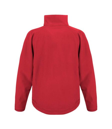 Mens 2 Layer Base Softshell Breathable Wind Resistant Jacket Red Result