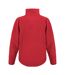 Mens 2 Layer Base Softshell Breathable Wind Resistant Jacket Red Result-2