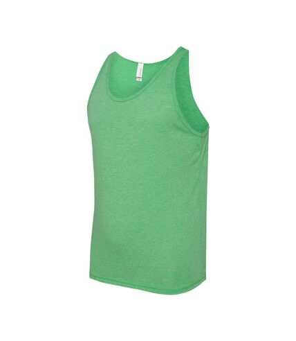 Canvas Womens/Ladies Jersey Sleeveless Tank Top (Green Triblend)