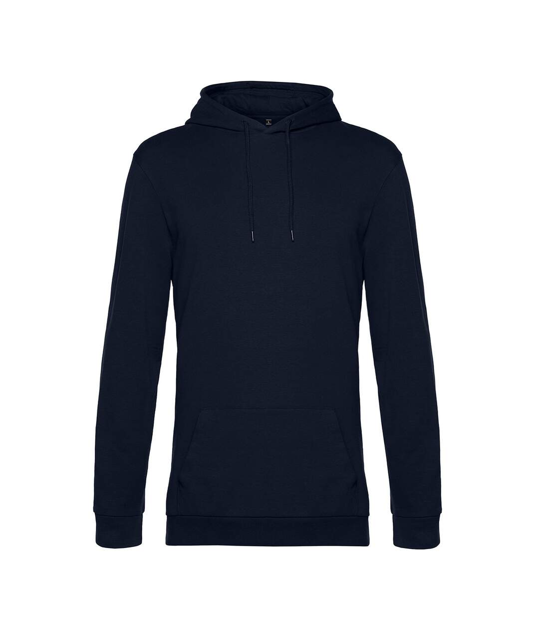 Sweat À Capuche Motif/style Uni Homme Bleu Marine B&C-1