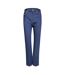 Womens/ladies High Rise Wide Leg Jeans Blue Lacoste-1