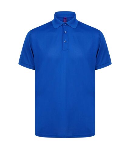Henbury Unisex Adult Polo Shirt (Royal Blue)