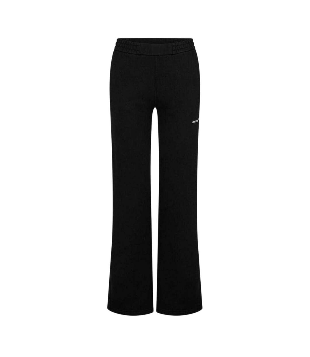 Pantalon De Jogging Motif/style Diagonal Femme Blanc Noir Off White-2