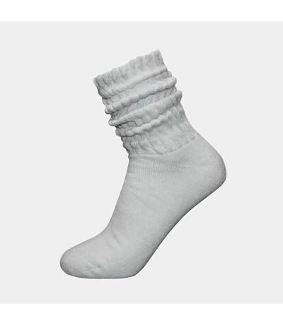 Exceptio Womens/Ladies Slouch Leg Socks (White) - UTRD1965