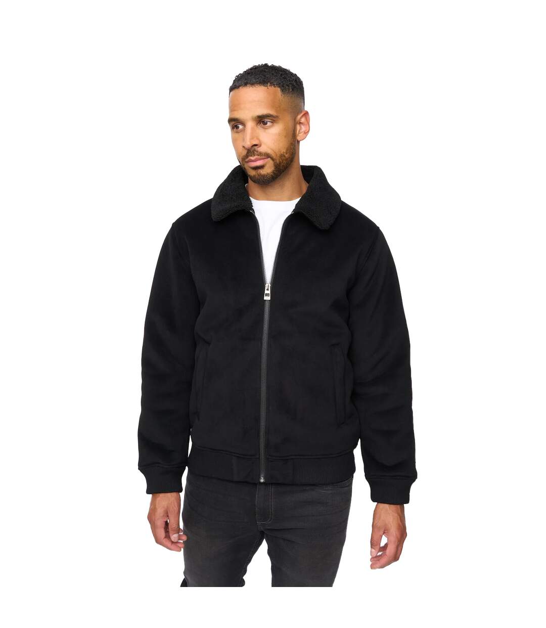 Blouson Aviateur Lauwin Homme Noir Bewley & Ritch-2