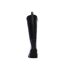 Bottes noir femme calvin klein jeans high rainboot neopre-3