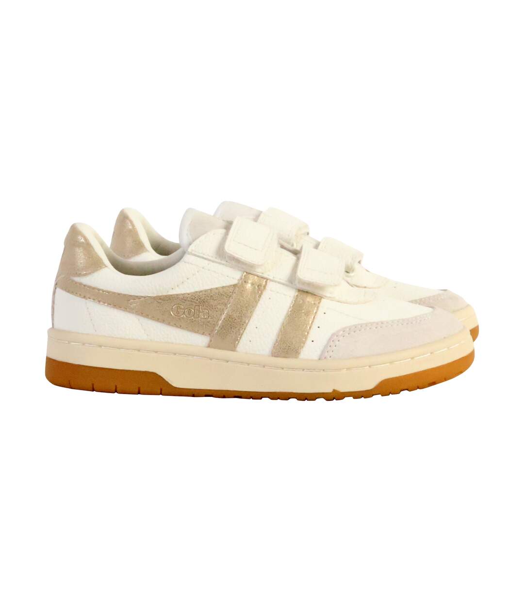 Basket Cuir Enfant Gola Falcon Mirror-3