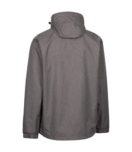 Mens farlesthorpe outdoor jacket grey marl Trespass
