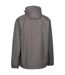 Mens farlesthorpe outdoor jacket grey marl Trespass-2