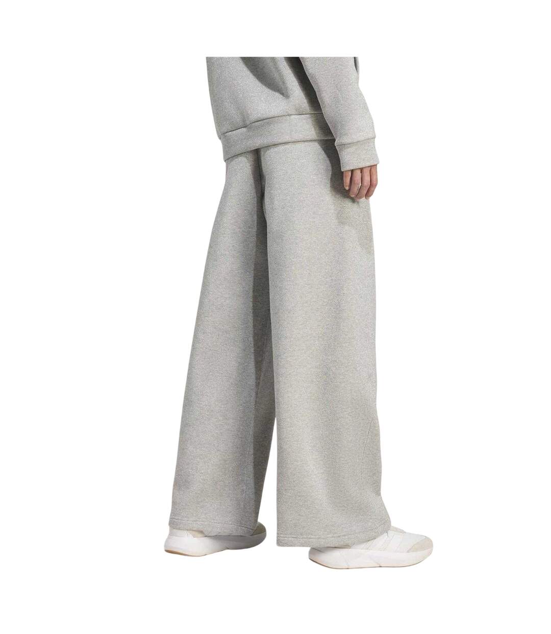 Pantalon De Jogging Motif/style Paillettes Femme Argenté Adidas-4