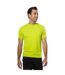Mens Rise Regular Short-sleeved T-shirt Bright Lime Nathan-2
