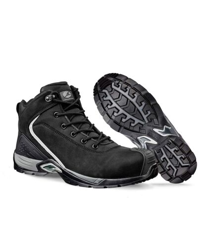 Albatros Mens Runner XTS Leather Mid Cut Safety Boots (Black) - UTFS9736