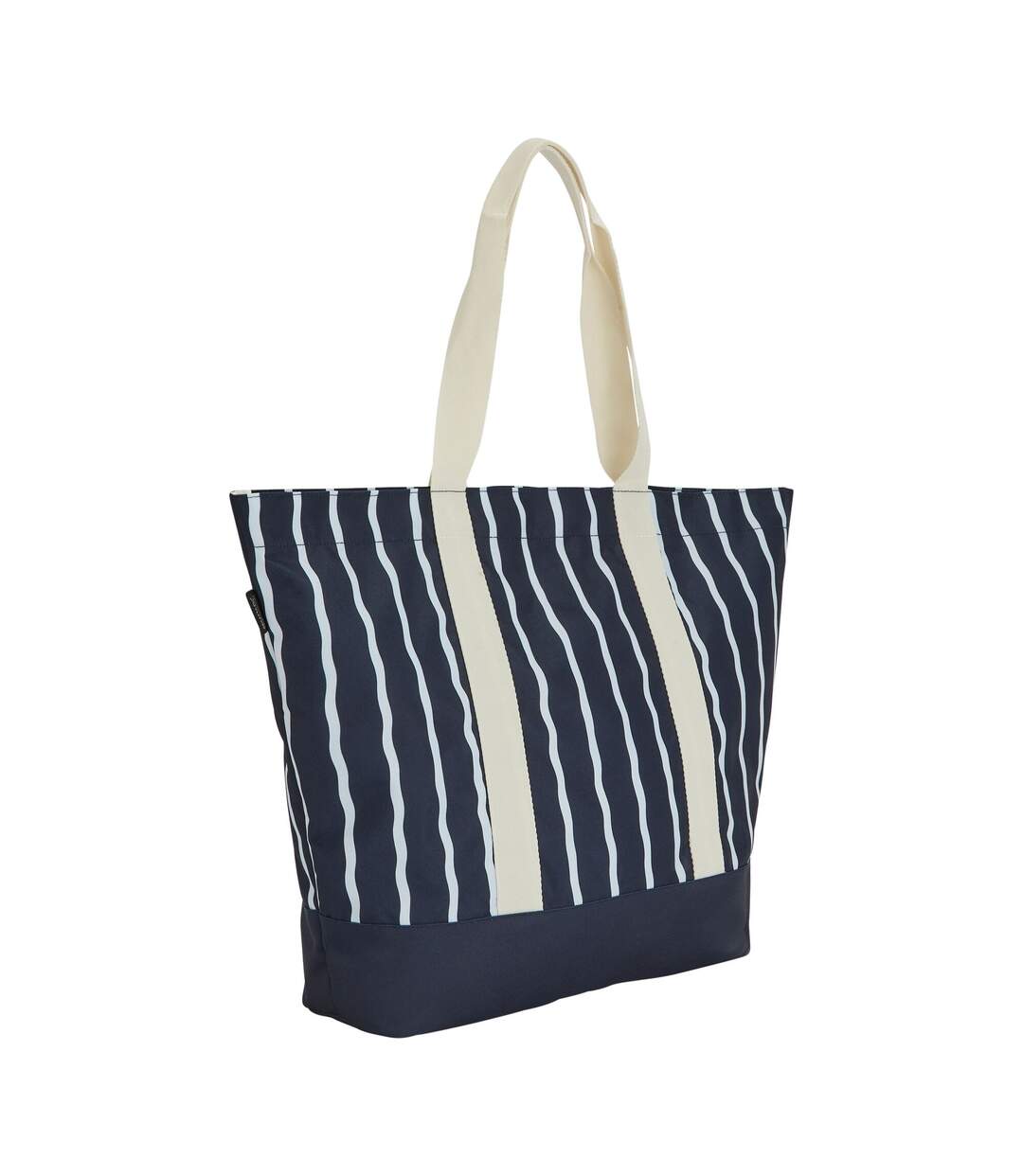 Tote Bag Motif Logo Style Plage Boulder Taille Unique Bleu Marine Blanc Regatta-2