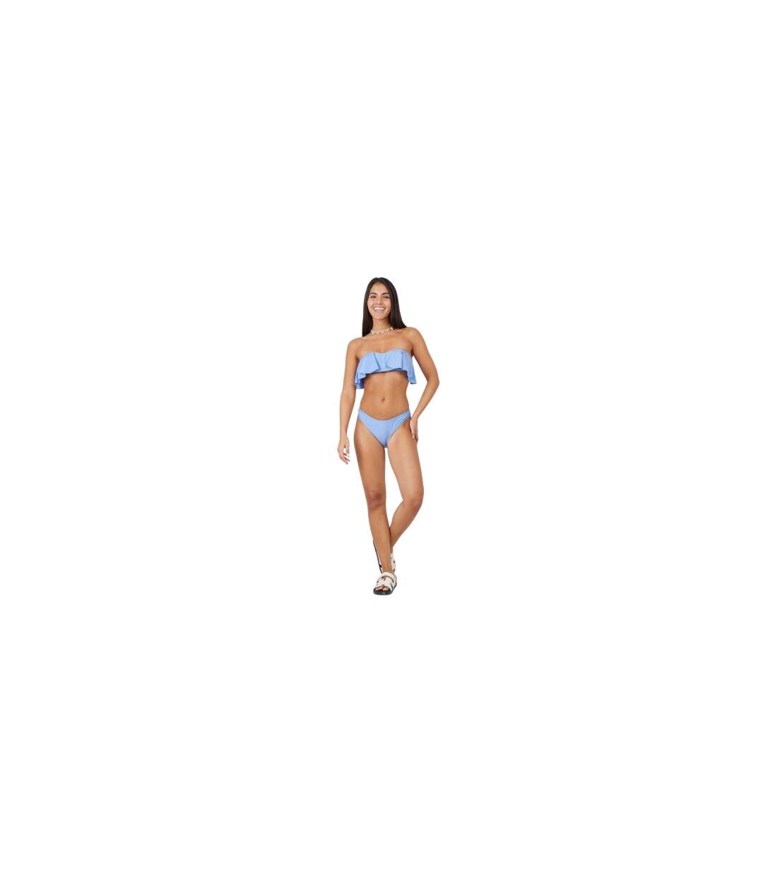 Bas De Maillot De Bain Femme Bleu Brave Soul-1