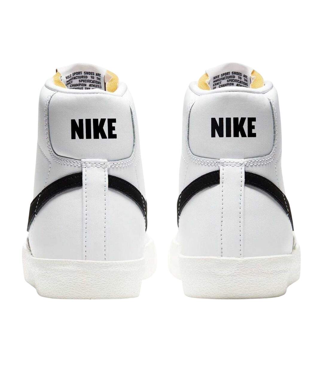 Baskets Montantes Blazer Femme Blanc Noir Nike-2