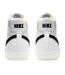 Baskets Montantes Blazer Femme Blanc Noir Nike-2