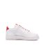Baskets blanches/rouge mixte nike air force 1 07-2