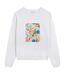 Womens/ladies Floral Relaxed Fit Sweatshirt White Ted Baker-2