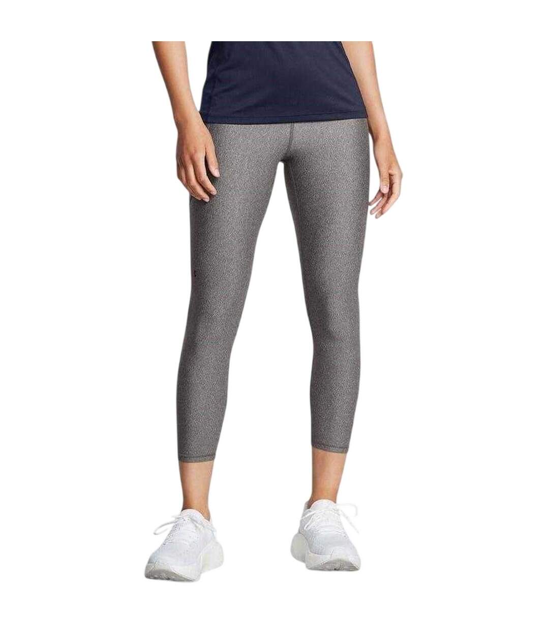 Legging Heatgear Femme Anthracite Noir Under Armour-2