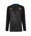 Maillot De Foot Entraînement Motif/style Loups Homme Noir Noir Castore-1