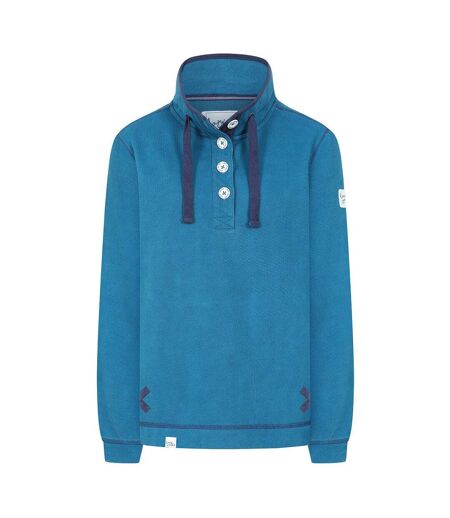 Haut Polaire Femme Bleu Sarcelle Lazy Jacks
