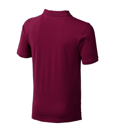 Elevate - Polo manches courtes Calgary - Homme (Bordeaux) - UTPF1816