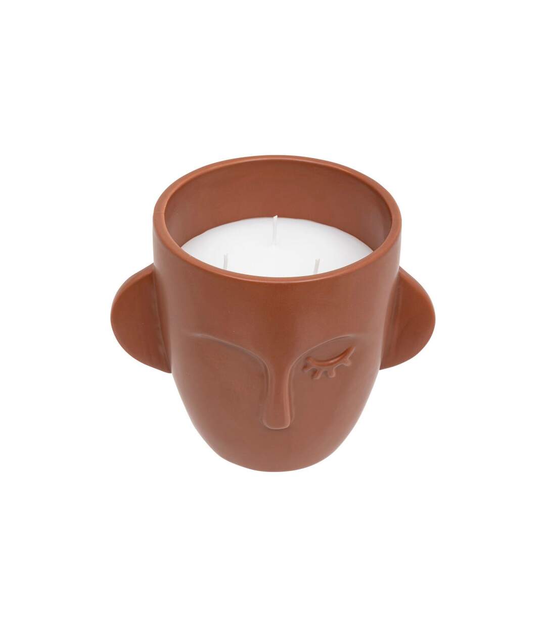 Bougie Parfumée en Céramique Maya 520g Vanille-1