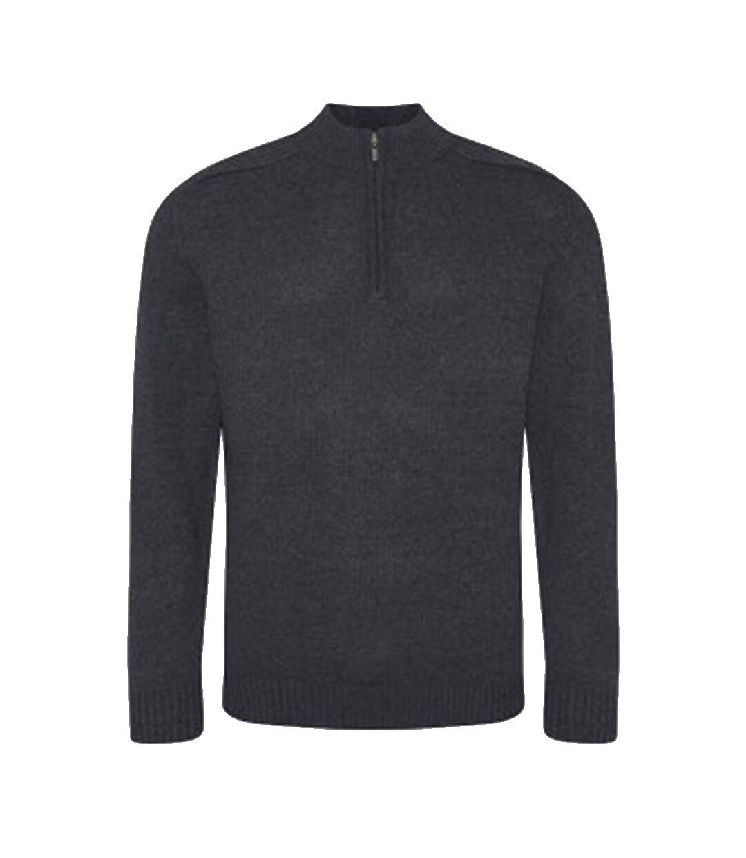 Pull wakhan homme gris foncé Ecologie-1